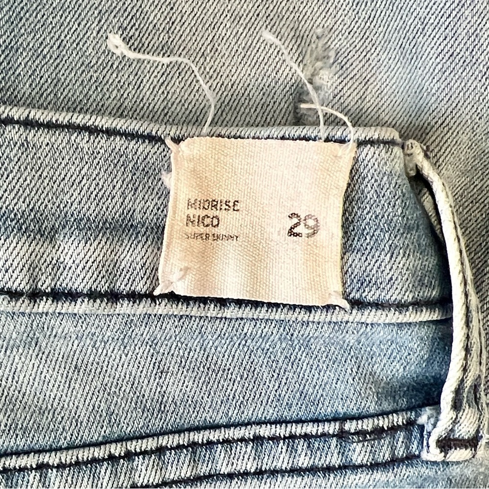 Hudson Nico Midrise Super Skinny Jeans - Picture 6 of 7
